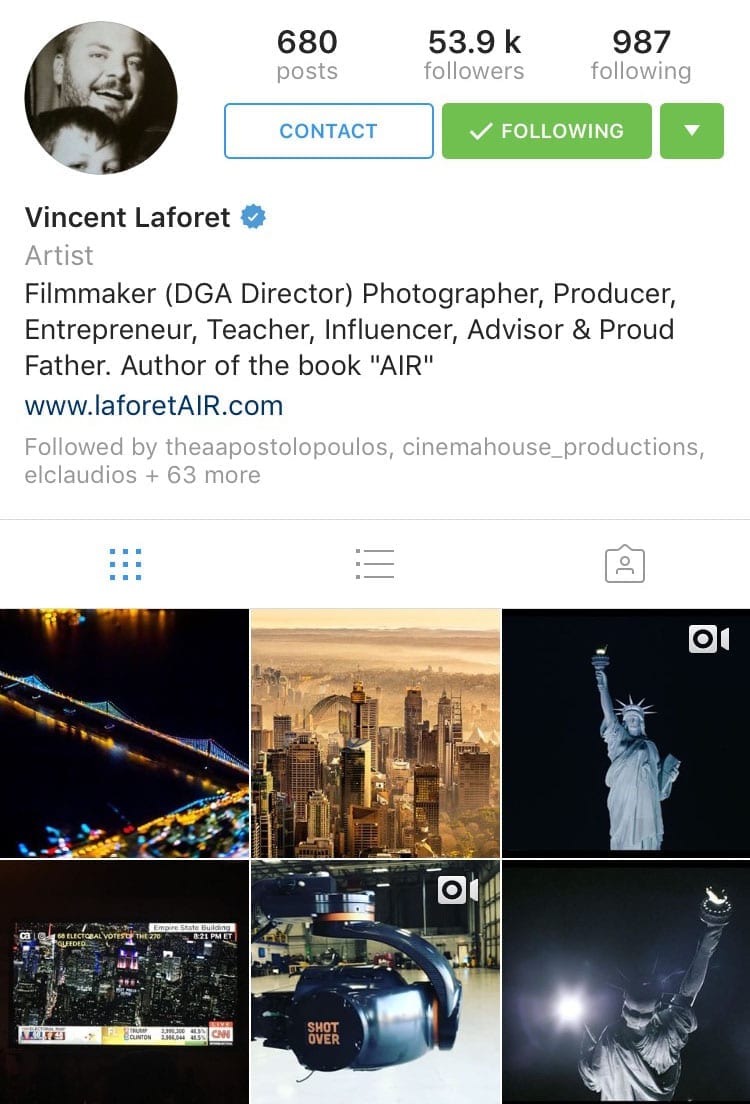 filmmaking instagram accounts