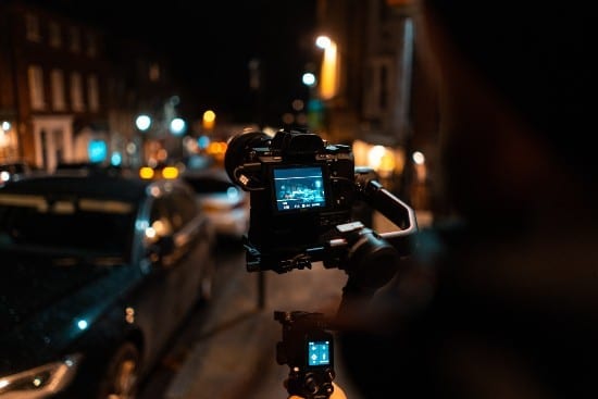 filming at night