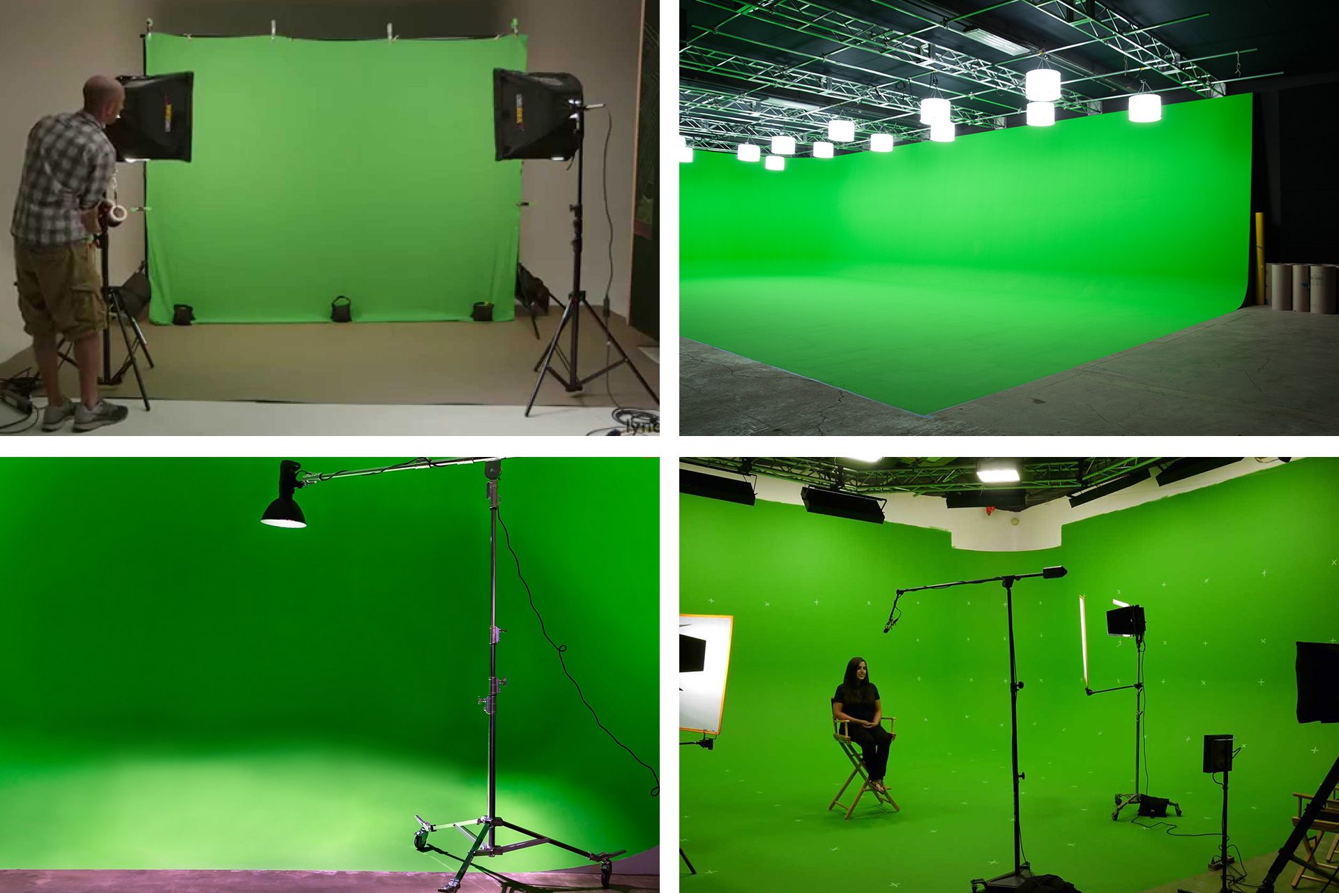 jak oświetlić green screen, to a Green 14 Steps (with Pictures ...