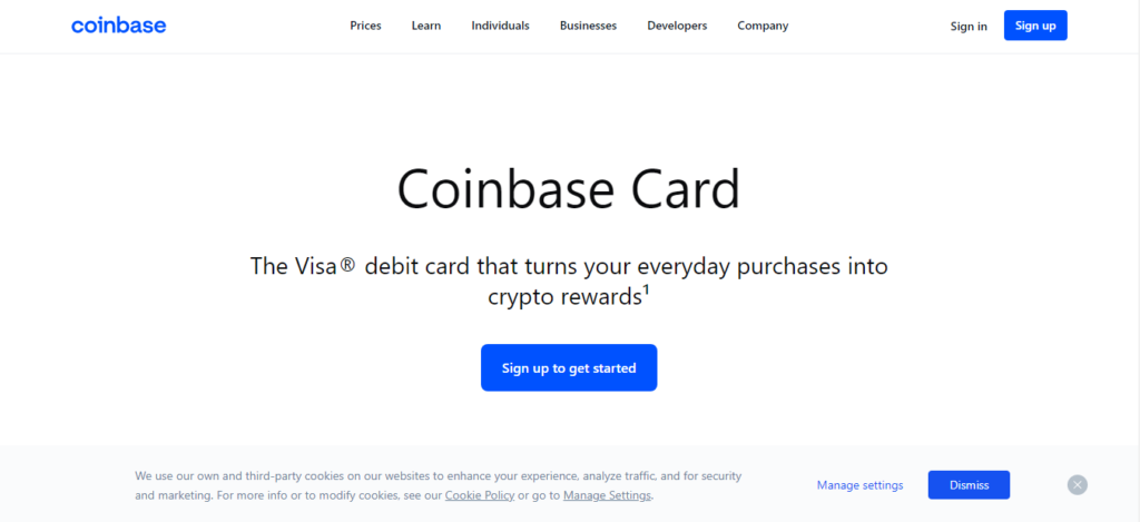 buying crypto with credit card coinbase