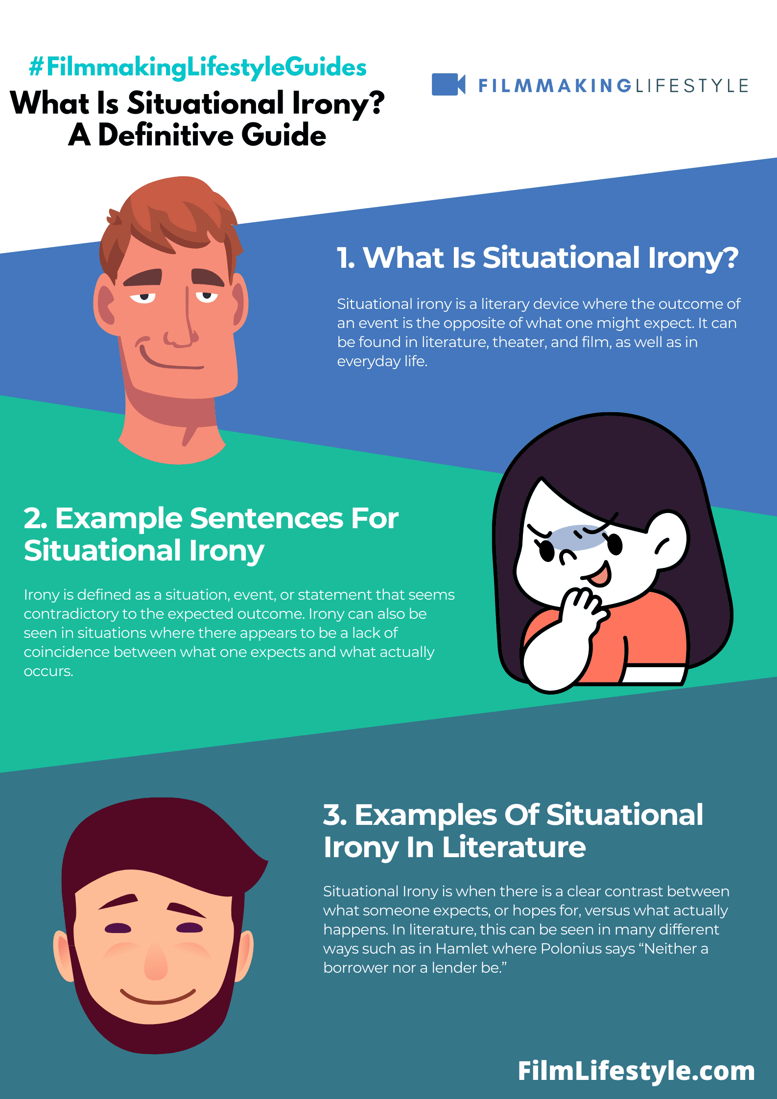 examples of irony in literature