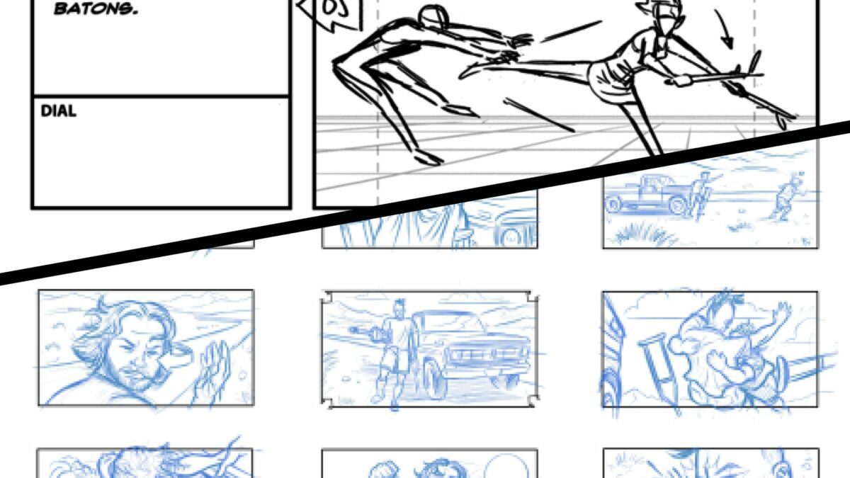 How To Storyboard A Fight Scene