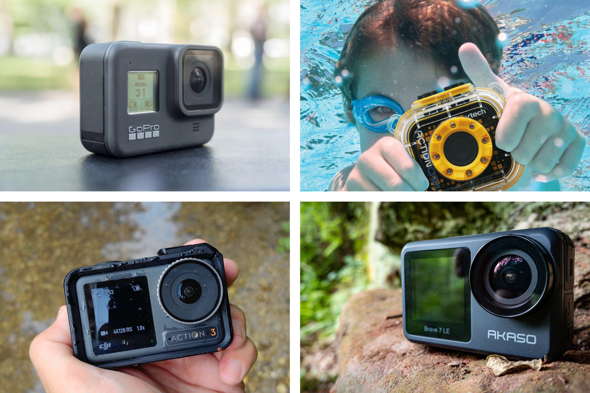 GoPro HERO10 Black Action Camera with Free 3-Way Grip Tripod 1.0 Optical  (Waterproof, Front & Rear Dual Screen, 5.3K60 Ultra HD Video, 23MP Photos)